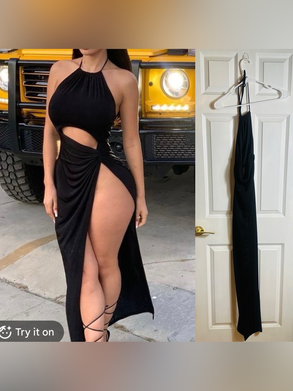 Fashion Nova Keeping It High Standards Maxi